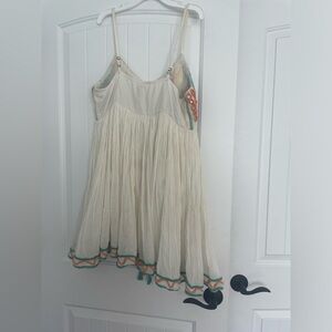 RAGA Anthropologie flowy boho dress